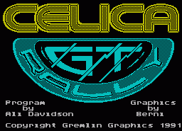 Игра Toyota Celica GT Rally (ZX Spectrum)