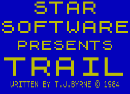 Игра Trail (ZX Spectrum)