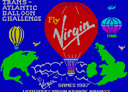 Игра Trans-Atlantic Balloon Challenge (ZX Spectrum)