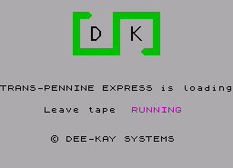 Игра Trans-Pennine Express (ZX Spectrum)