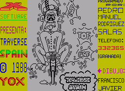 Игра Traverse Spain (ZX Spectrum)