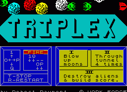 Игра Triplex (ZX Spectrum)