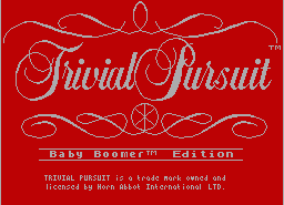 Игра Trivial Pursuit: Baby Boomer Edition (ZX Spectrum)