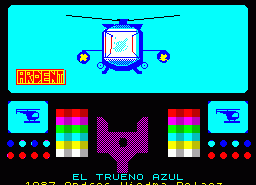 Игра Trueno Azul, El (ZX Spectrum)