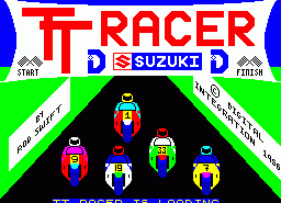 Игра TT Racer (ZX Spectrum)