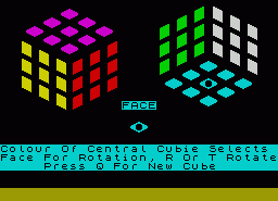 Игра Tube Cube (ZX Spectrum)