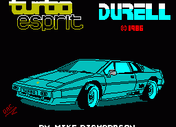 Игра Turbo Esprit (ZX Spectrum)