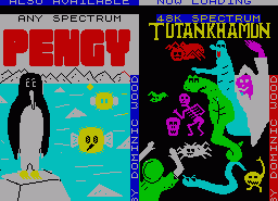 Игра Tutankhamun (ZX Spectrum)