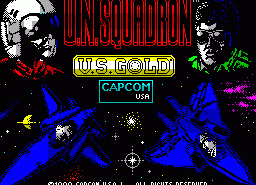 Игра U.N. Squadron (ZX Spectrum)