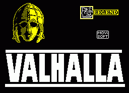 Игра Valhalla (ZX Spectrum)