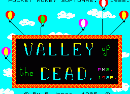 Игра Valley of the Dead (ZX Spectrum)