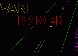 Игра Van Driver (ZX Spectrum)