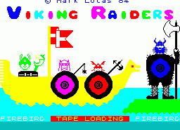 Игра Viking Raiders (ZX Spectrum)