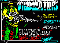 Игра Vindicator, The (ZX Spectrum)