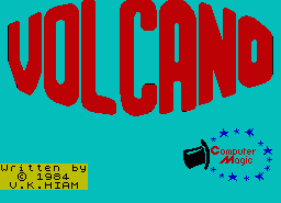 Игра Volcano (ZX Spectrum)