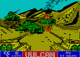 Игра Vulcan (ZX Spectrum)
