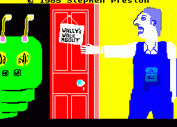 Игра Wally's Walkabout (ZX Spectrum)