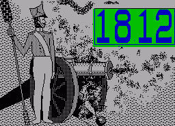 Игра War Game 1812 (ZX Spectrum)