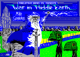 Игра War in Middle Earth (ZX Spectrum)