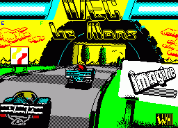 Игра WEC Le Mans (ZX Spectrum)