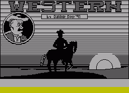 Игра Western (ZX Spectrum)