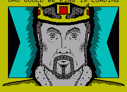 Игра Who Would Be King (ZX Spectrum)