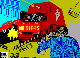 Игра Wibstars (ZX Spectrum)