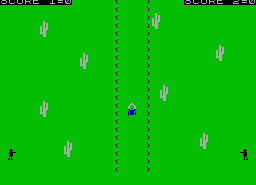 Игра Wild West Shoot-Out (ZX Spectrum)