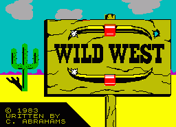 Игра Wild West (ZX Spectrum)