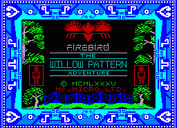 Игра Willow Pattern (ZX Spectrum)