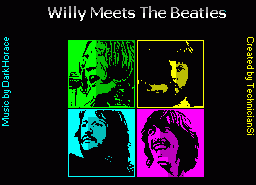 Игра Willy Meets the Beatles (ZX Spectrum)
