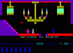 Игра Willy on a Transatlantic Cruise (ZX Spectrum)