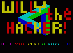 Игра Willy the Hacker (ZX Spectrum)