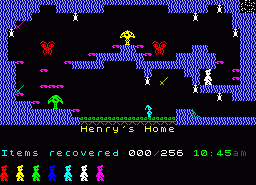 Игра Willy's Hoard (ZX Spectrum)