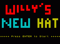 Игра Willy's New Hat (ZX Spectrum)