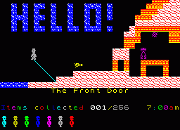 Игра Willy's New Mansion (ZX Spectrum)
