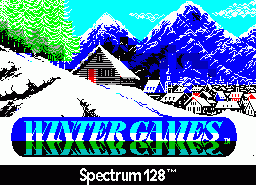 Игра Winter Games (ZX Spectrum)