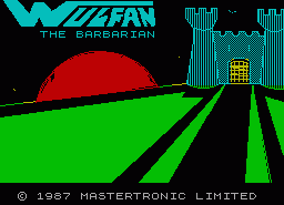 Игра Wolfan (ZX Spectrum)