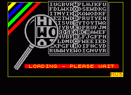 Игра Wordsearch (ZX Spectrum)