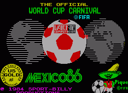 Игра World Cup Carnival (ZX Spectrum)