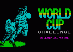 Игра World Cup Challenge (ZX Spectrum)