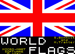 Игра World Flags (ZX Spectrum)