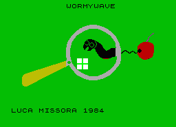 Игра Wormywave (ZX Spectrum)