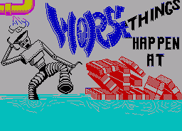 Игра Worse Things Happen at Sea (ZX Spectrum)