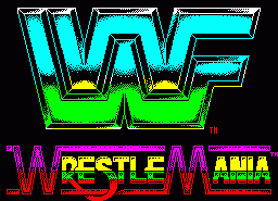 Игра WWF WrestleMania (ZX Spectrum)