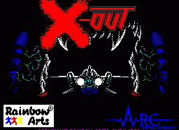 Игра X-Out (ZX Spectrum)