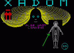 Игра Xadom (ZX Spectrum)