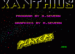 Игра Xanthius (ZX Spectrum)