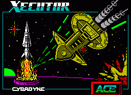 Игра Xecutor (ZX Spectrum)