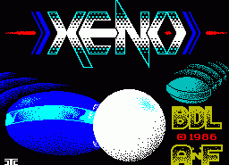 Игра Xeno (ZX Spectrum)